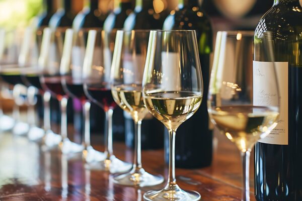 row-wine-glasses-with-wine-them-bottle-wine-middle